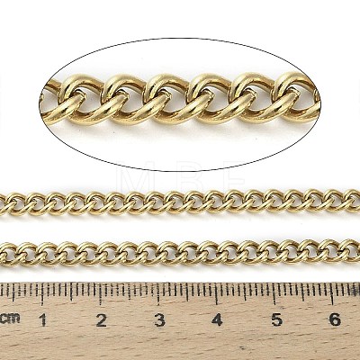 316L Surgical Stainless Steel Curb Chains CHS-H115-02D-G-1