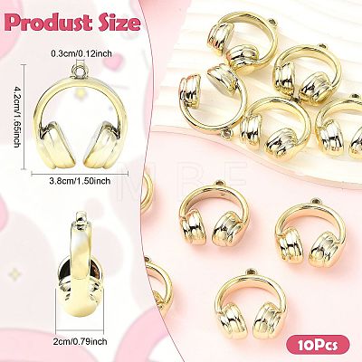UV Plating Opaque Acrylic Pendants SACR-FZC0001-001J-1