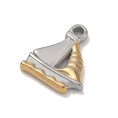 304 Stainless Steel Pendants STAS-K311-14GP-1