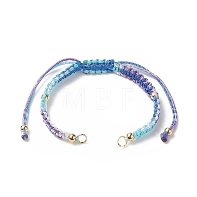 Polyester Thread Braided Bracelets AJEW-JB01142-1