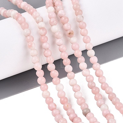 Natural Pink Opal Beads Strands G-N367-01A-01-1