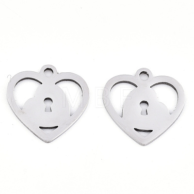 Non-Tarnish 201 Stainless Steel Pendants STAS-S081-073-1