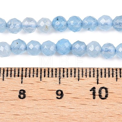 Natural White Jade Bead Strands X-G-R344-4mm-05-1