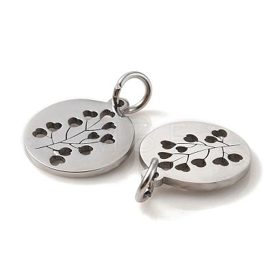 Non-Tarnish 304 Stainless Steel Charms LS-STAS-D050-07P-03-1
