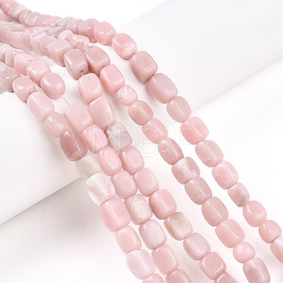 Natural Pink Opal Beads Strands G-N346-04A-09-1