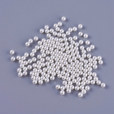 Eco-Friendly ABS Plastic Imitation Pearl Beads KY-WH0012-01A-1