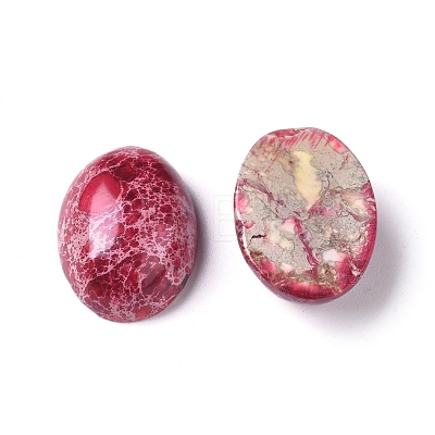 Synthetic Imperial Jasper Cabochons G-D0006-G02-15-1