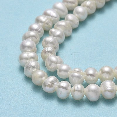 Natural Cultured Freshwater Pearl Beads Strands PEAR-F018-13B-01-1