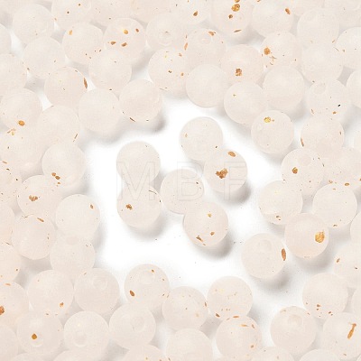 Frosted Transparent Acrylic Beads X1-OACR-F013-13L-1