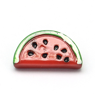 Watermelon Resin Decoden Cabochons CRES-R183-14-1