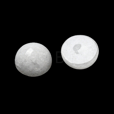 Natural White Jade Cabochons G-Q173-01B-18-1