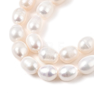 Natural Cultured Freshwater Pearl Beads Strands PEAR-I007-01D-06A-02-1