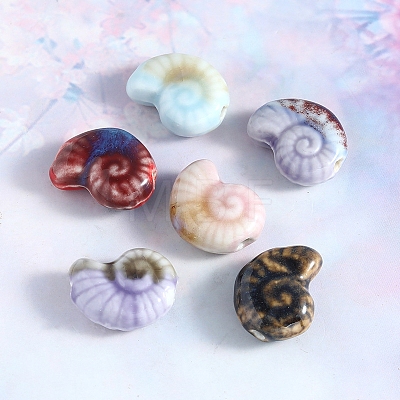 Handmade Porcelain Beads for DIY Bracelet Accessories PW-WG73312-M-1