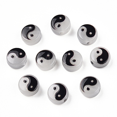 Luminous Transparent Acrylic Beads X-LACR-T001-01-1