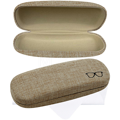 1Pc Oval Polyester Eyeglass Cases AJEW-CN0007-32C-1