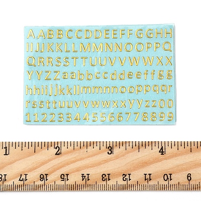 3PCS Brass Self-Adhesive Picture Stickers DIY-SF0008-10-1