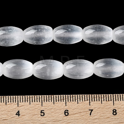 Macaron Color Natural Selenite Beads Strands X1-G-B102-A01-09-1