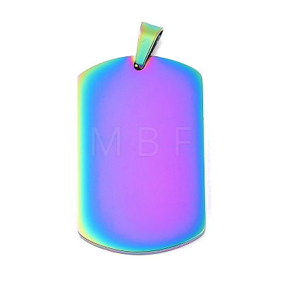 Ion Plating(IP) 304 Stainless Steel Pendants LS-STAS-I311-03A-RC-1