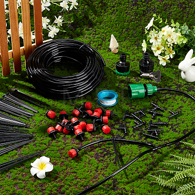 PVC Automatic Water Drippers Irrigation Devices for Indoor and Outdoor Plants AJEW-WH0348-132C-1