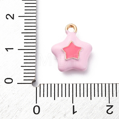 Alloy Enamel Charms ENAM-E362-08A-1