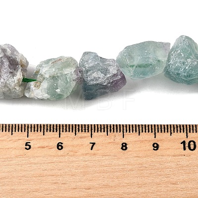 Natural Fluorite Beads Strands G-S386-C09-1