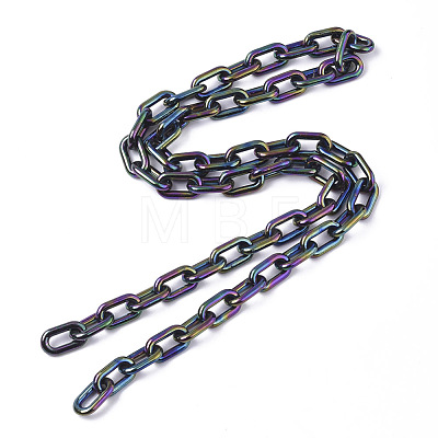 Acrylic Opaque Cable Chains PACR-N009-002-1