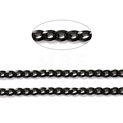 304 Stainless Steel Cuban Link Chains CHS-H009-33B-1