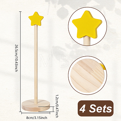 Wood Organizer Display Riser Holder ODIS-WH0099-198-1