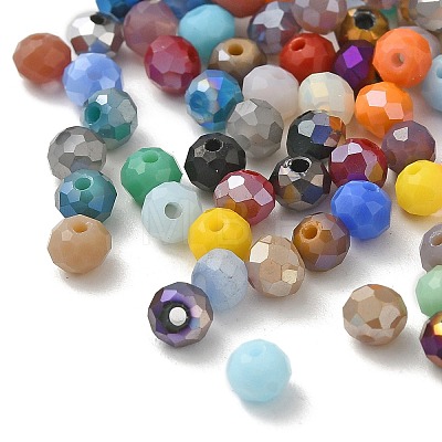 Electroplate Glass Beads LS-GLAA-D020-01I-1