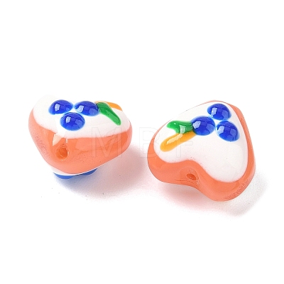 Baking Paint Glass Enamel Beads LAMP-D303-02L-1