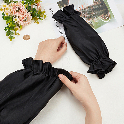 Polyester Detachable Puff Sleeves AJEW-WH0502-38-1