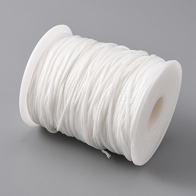 Nylon Braided Cord NWIR-G006-1.5mm-01-WH-1