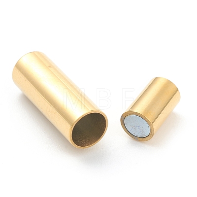 Ion Plating(IP) 304 Stainless Steel Magnetic Clasps STAS-O148-09E-G-1