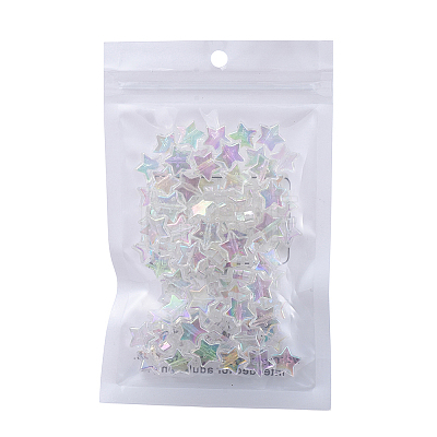 Eco-Friendly Transparent Acrylic Beads TACR-YW0001-01A-1