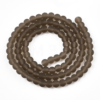Transparent Glass Beads Strands LS-GLAA-T032-T4mm-MD02-1