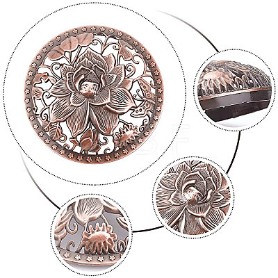 Alloy Incense Burner Cover AJEW-WH0244-03R-1
