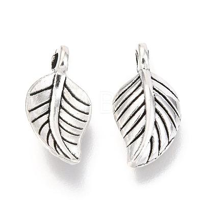 Tibetan Style Alloy Pendants TIBEP-S191-AS-RS-1