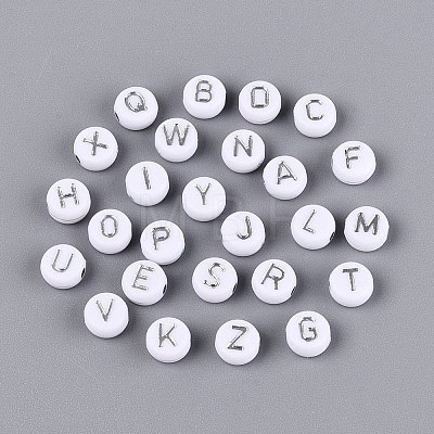 Opaque Acrylic Beads SACR-Q001-08B-M-1