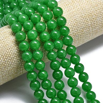 Natural Malaysia Jade Beads Strands G-L645-C01-14mm-17-1