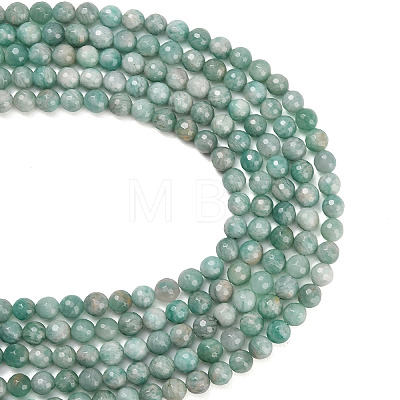 Natural Amazonite Beads Strands G-C280-B13-8mm-1