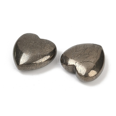 Natural Pyrite Pocket Palm Stone G-R012-04A-1