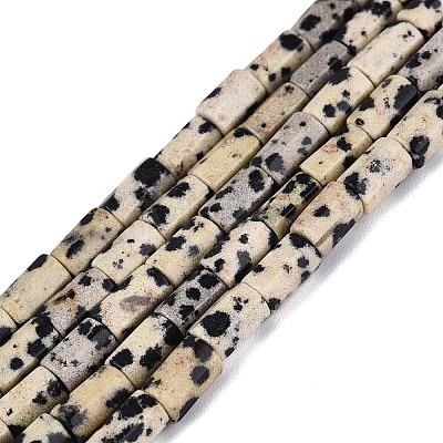 Natural Dalmatian Jasper Beads Strands GG-N002-01A-07-1