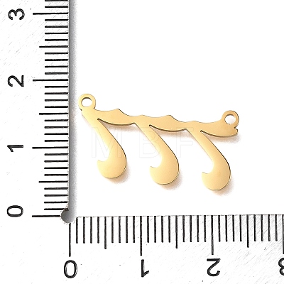 304 Stainless Steel Pendants STAS-D382-04G-G-1