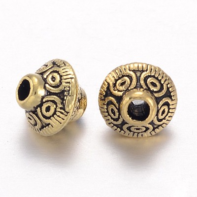 Tibetan Style Spacer Beads X-GLF1152Y-NF-1