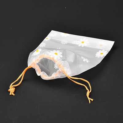 Plastic Frosted Drawstring Bags ABAG-M003-01A-05-1