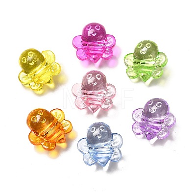Transparent Acrylic Beads TACR-P003-11-1