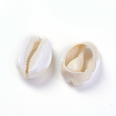 Cowrie Shell Beads X-BSHE-G019-02F-1