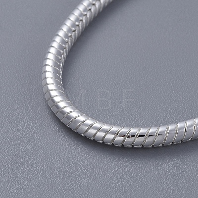 Unisex Brass Snake Chain Bracelets BJEW-BB12548-1
