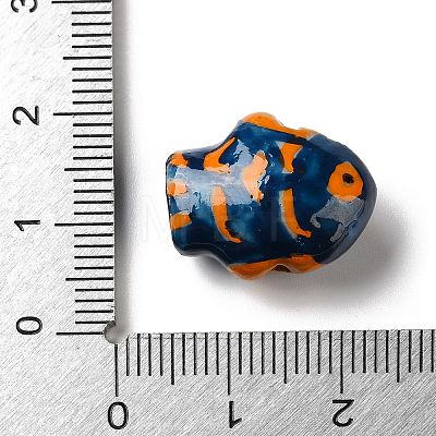 Handmade Porcelain Beads PORC-Z006-04F-02-1
