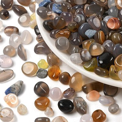 Dyed & Heated Natural Agate Beads X1-G-J402-04B-04-1